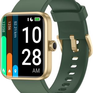 Smart Watch, Fitness Tracker with Blood Oxygen Monitor, Heart Rate and Sleep Tracking, 44mm Smartwatch for   Swimming Waterproof Pedometer Watch Step Calories Tracker for Women Men