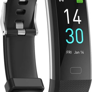 Fitness Tracker with Step Counter/Calories/Stopwatch, Activity Tracker with Heart Rate Monitor, , Health Tracker with Sleep Tracker, Smartwatch, Pedometer Watch for Women Men Kids