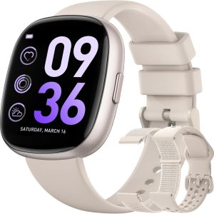 Smart Watches for Women Men with Call: Fitness Trackers with 24-Hour Heart Rate  Sleep Monitor 120+ Sport Mode  Waterproof Smartwatch Compatible with   Phones